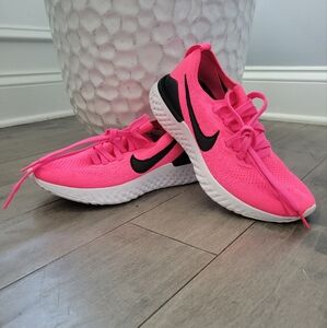 Size 6.5 - Nike Epic React Flyknit 2 Raspberry Red Womens